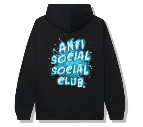 Anti Social Social Club Black Blue Hoodie