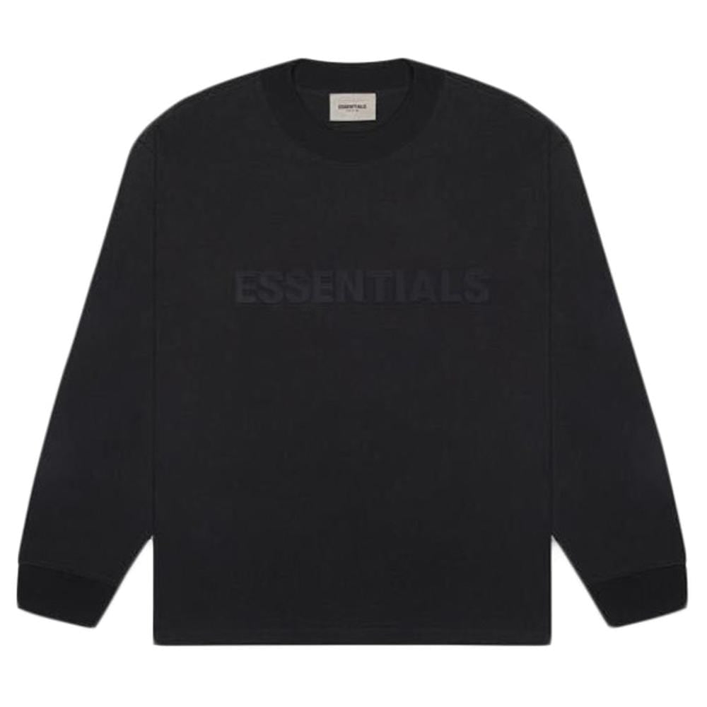Fear of God Essentials 3d Silicon Applique Boxy Long Sleeve T-shirt
